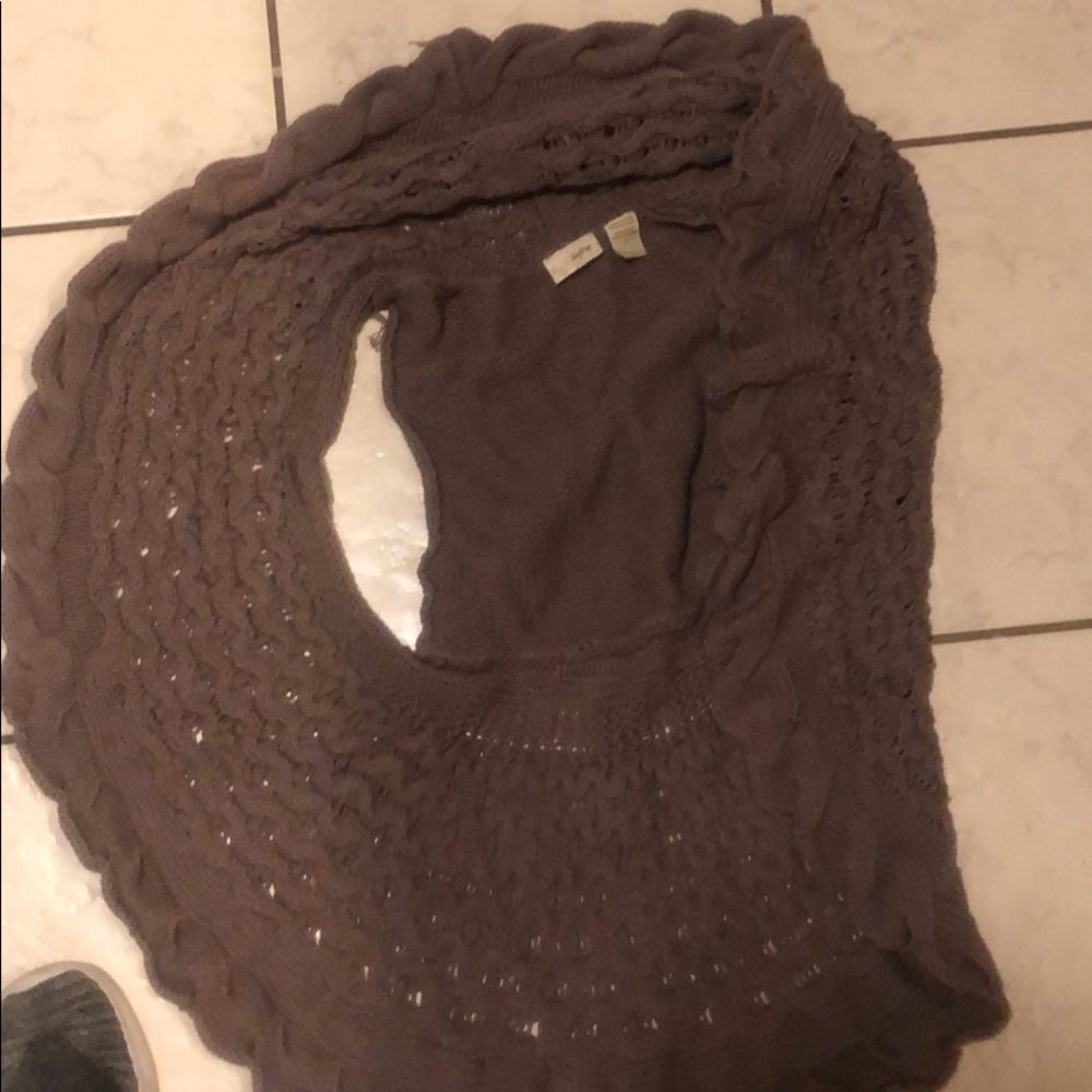 Cardigan vest